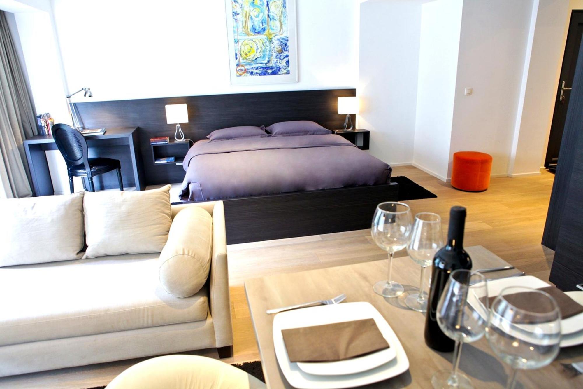 Flat Moliere Appartement Brussel Buitenkant foto